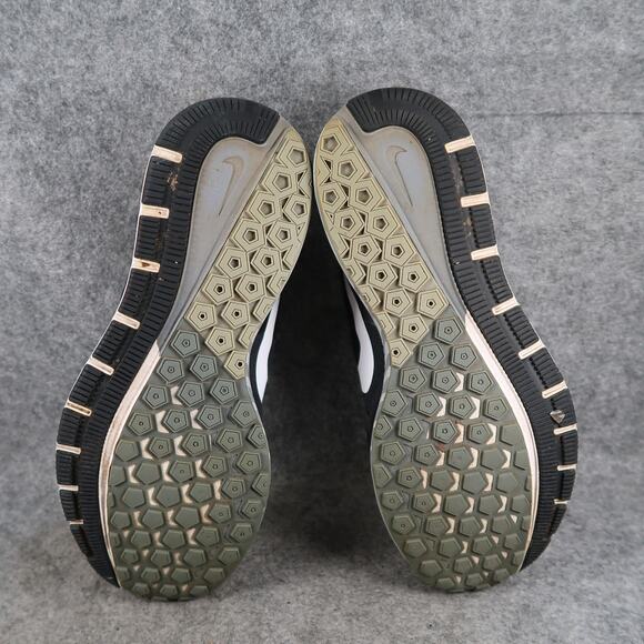 Nike Shoes Womens 10.5 Athletic Trainer Zoom Structure 21 Running Sneakers Black - Picture 12 of 13